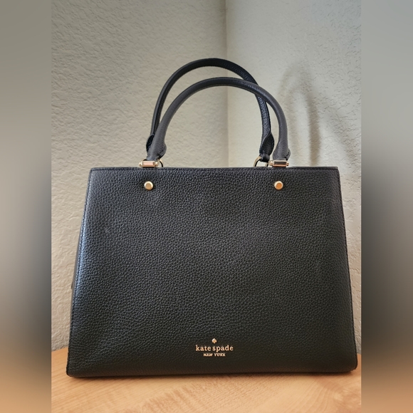 Black Kate Spade Purse Black Medium/Large - Picture 1 of 6